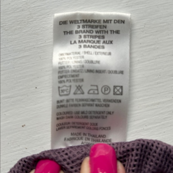 Adidas Women's Purple and White Track Pants & Jacket - Picture 10 of 10